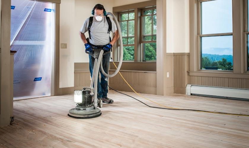 Wood polishing service